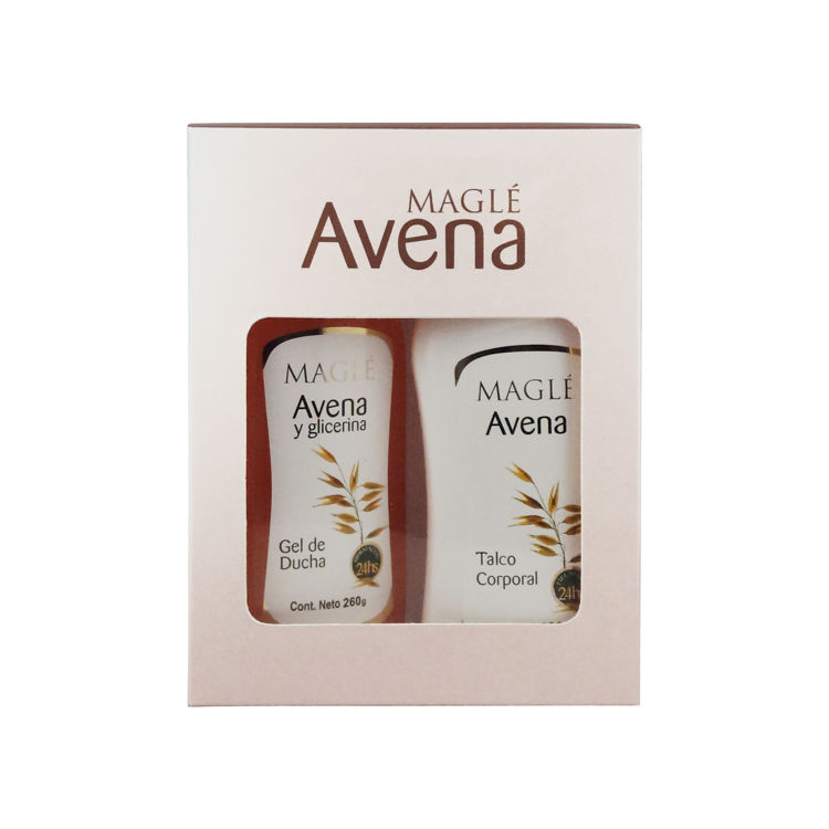 Imagen de Pack Magle Avena (Gel De Ducha + Talquera)