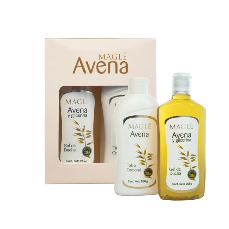 Imagen de Pack Magle Avena (Gel De Ducha + Talquera)