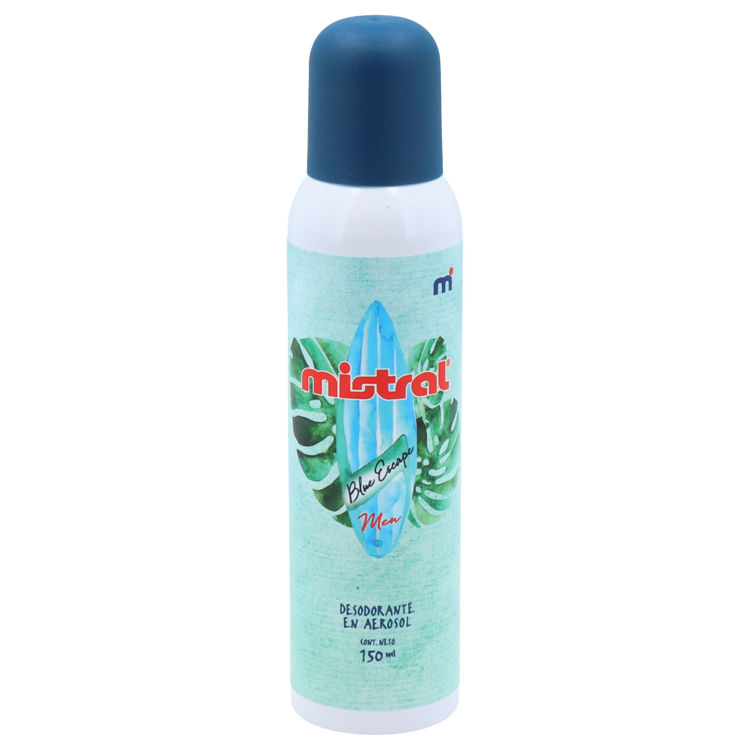 Imagen de Mistral Blue Escape Desodorante En Aerosol  150 ml