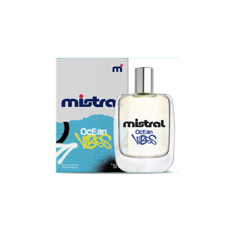 Imagen de Mistral Perfume de Hombre Ocean Vibes 50 ml