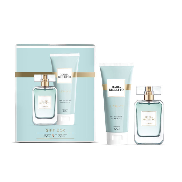 Imagen de María Riccetto Estuche  Perfume De Mujer  Eau De Toilette Nº2  50 ml+ Gel Ducha 100 ml