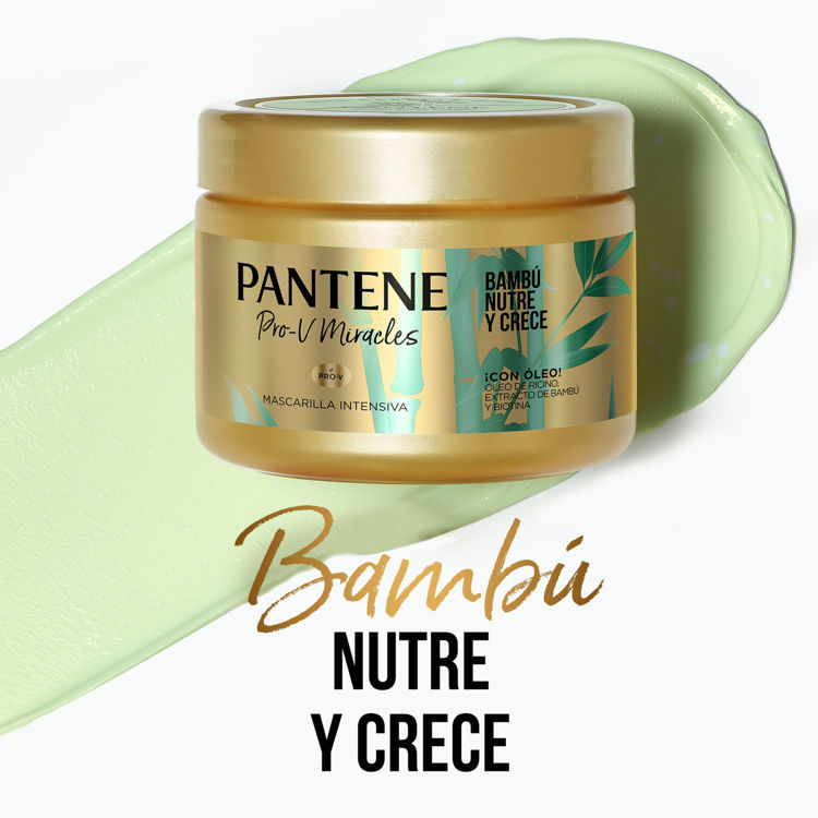 Imagen de Pantene Baño De Crema Bambu Pote 300 ml