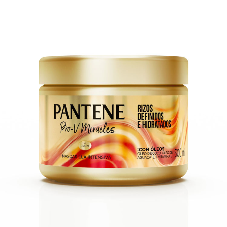 Imagen de Pantene Baño De Crema Rizos Pote 300 ml