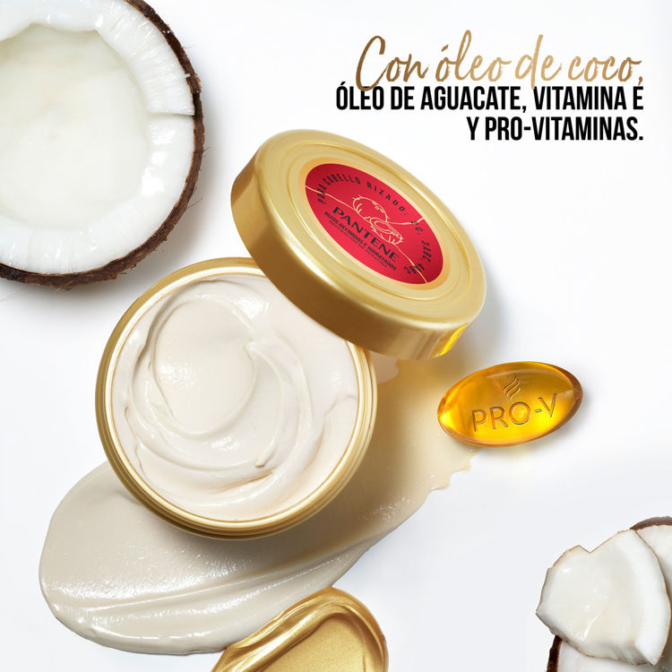 Imagen de Pantene Baño De Crema Rizos Pote 300 ml