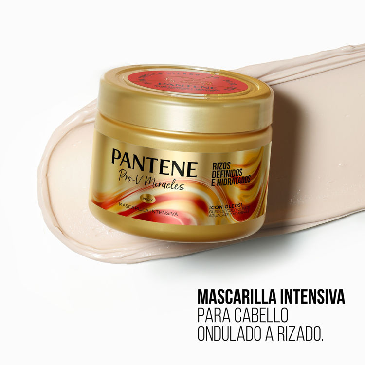 Imagen de Pantene Baño De Crema Rizos Pote 300 ml