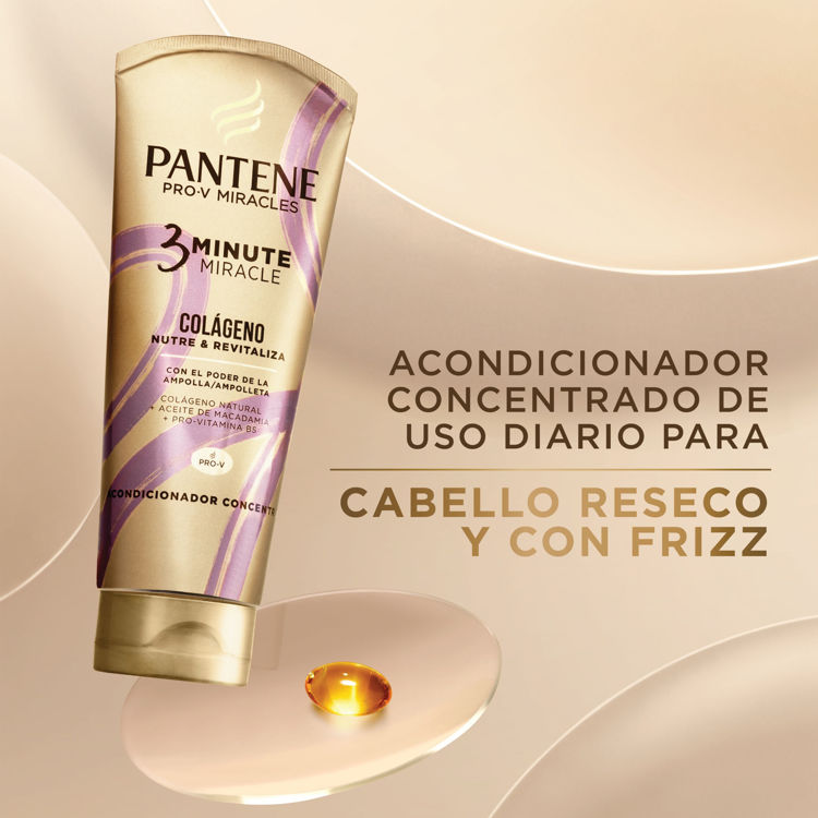 Imagen de Pantene Miracle Tratamiento 3 Minutos Colageno 300 ml