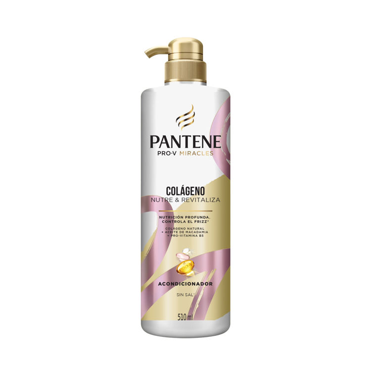 Imagen de Pantene Shampoo Colageno Sin Sal 510 ml Con Válvula