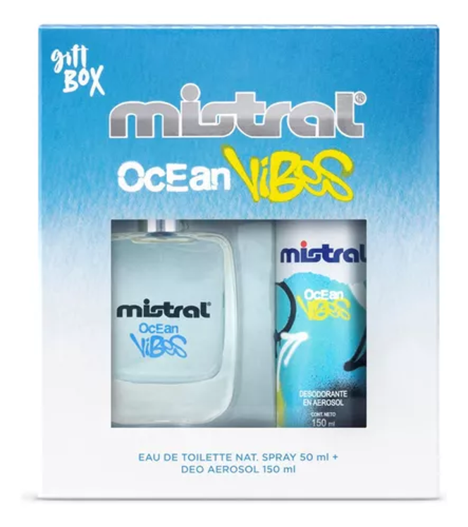 Imagen de Mistral Estuche Ocean Vibes 50 ml con Desodrante