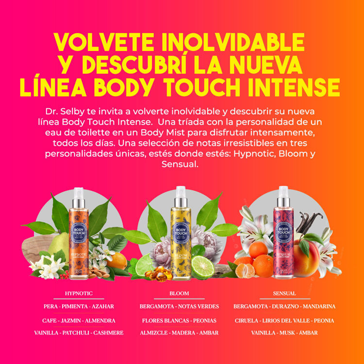 Imagen de Body Touch Colonia Bloom 200 ml
