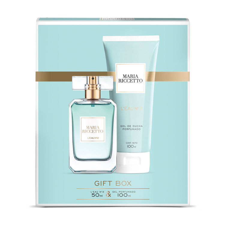 Imagen de María Riccetto Estuche  Perfume De Mujer  Eau De Toilette Nº2  50 ml+ Gel Ducha 100 ml