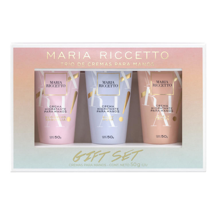 Imagen de Gift Set Estuche María Riccetto Trio De Crema Para Manos