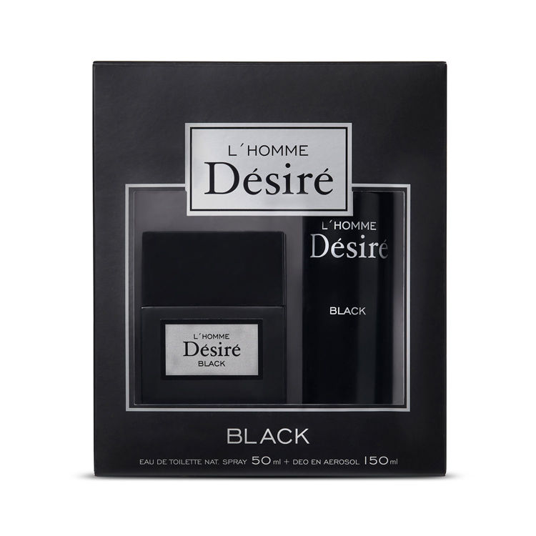Imagen de Desire  Black  Estuche de Hombre  50 ml con Desodorante en Aerosol