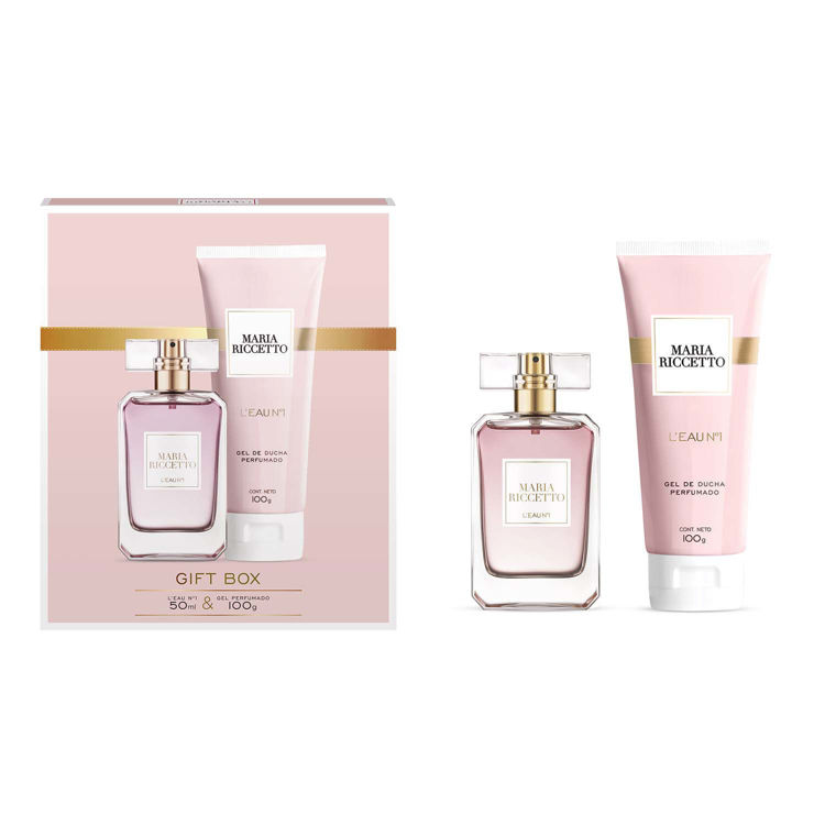 Imagen de María Riccetto Estuche Perfume De Mujer  Eau De Toilette Nº1  50 ml+ Gel Ducha 100 ml