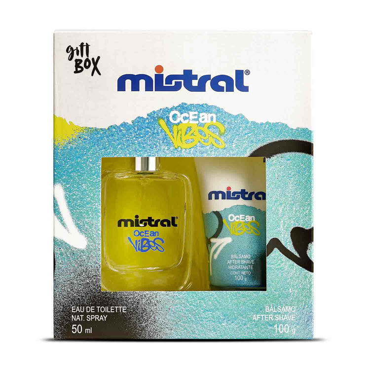 Imagen de Mistral Estuche Ocean Vibes 50 ml + After Shave