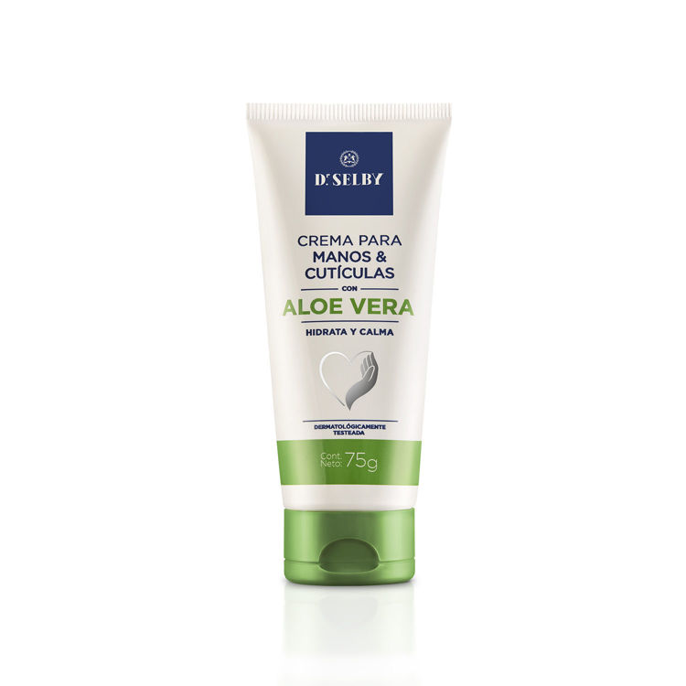 Imagen de Dr Selby Crema Para Manos y Cutículas Aloe Vera 75 gr
