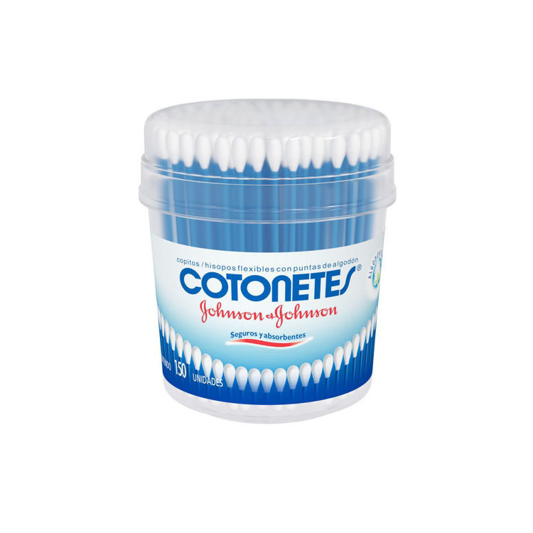 Imagen de Johnson´S Cotonetes De Algodon Pote 150 ml