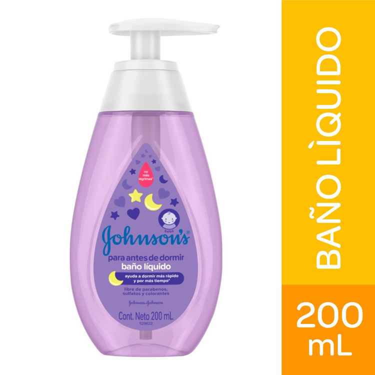 Imagen de Johnson's Baby Baño Liquido Dulces Sueños  200 ml