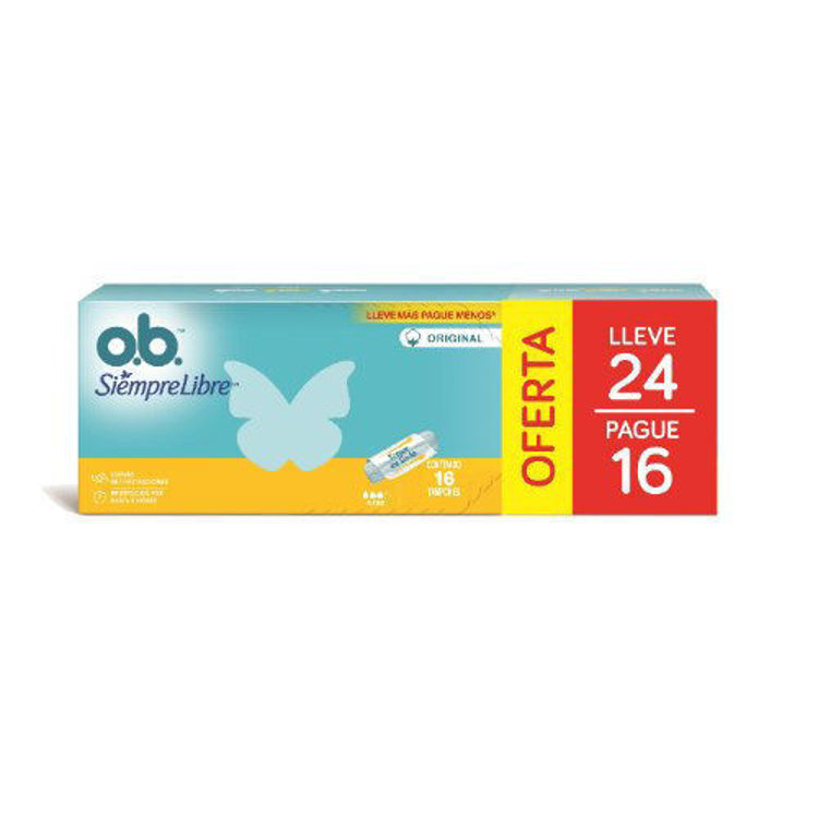 Imagen de Tampon Ob Medio Lleve 24 Pague 16