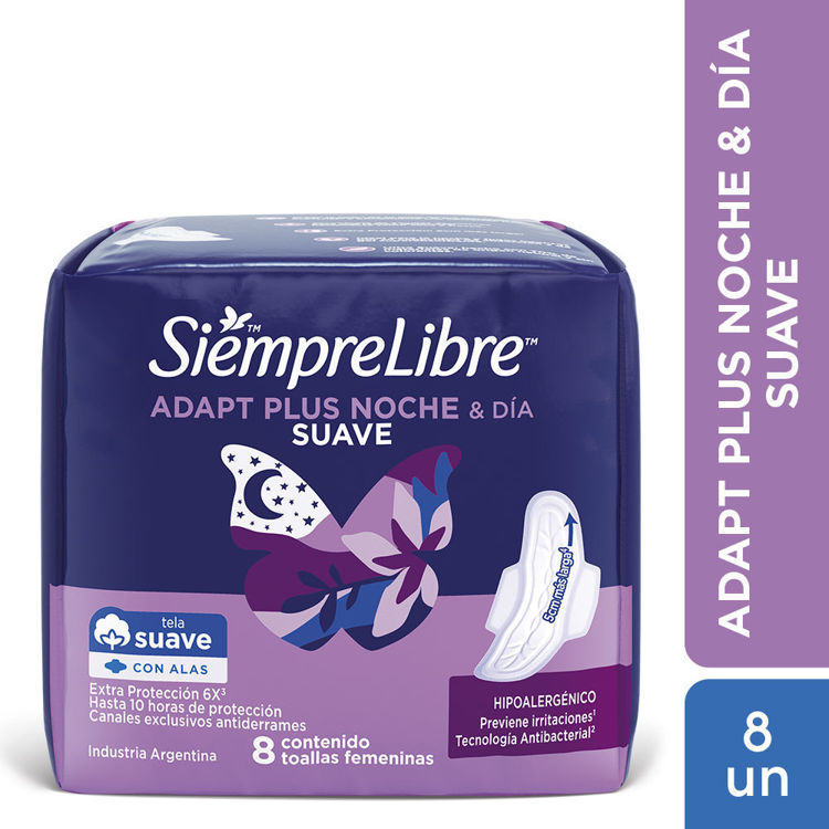 Imagen de Siempre Libre Adapt Plus Noche y Dia X8