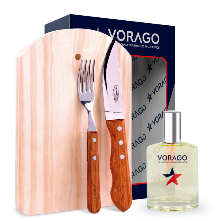 Imagen de Set Vorago Perfume 50Ml Y Kit Asador
