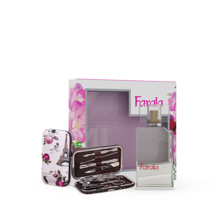 Imagen de Estuche Farala (Edt X 50 Ml + Set De Manicure)