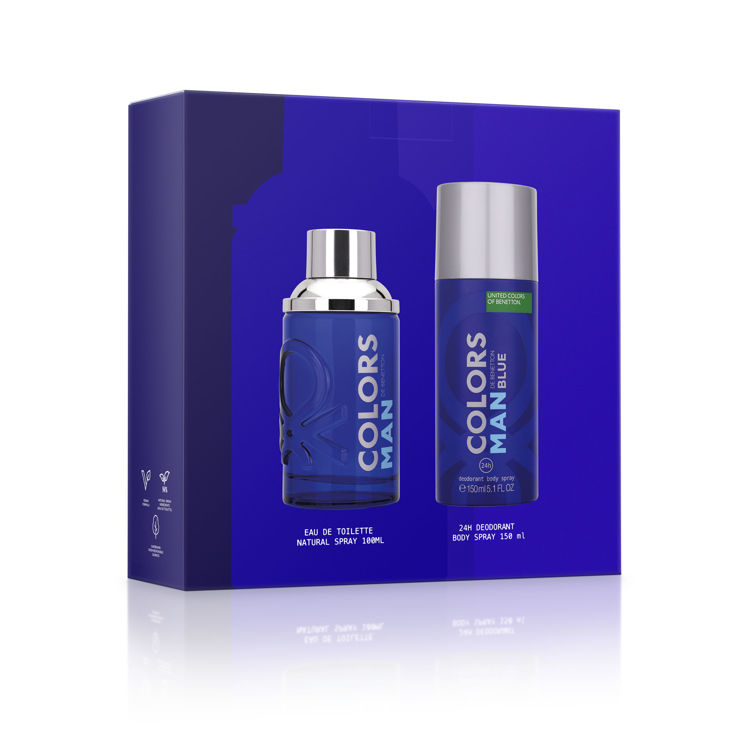 Imagen de Cofre Benetton. Blue Men Edt 100Ml Con Desodrante