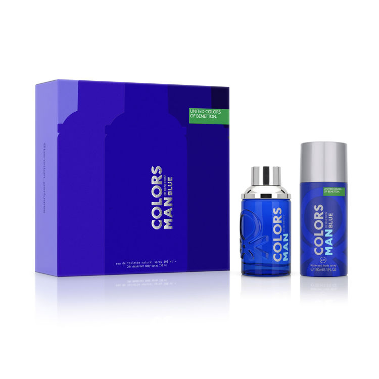 Imagen de Cofre Benetton. Blue Men Edt 100Ml Con Desodrante
