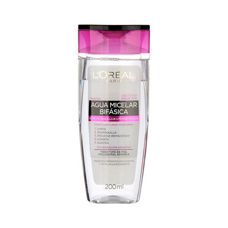 Imagen de L'Oréal Paris Agua Micelar Bifasica Hidra Total 5 200 ml