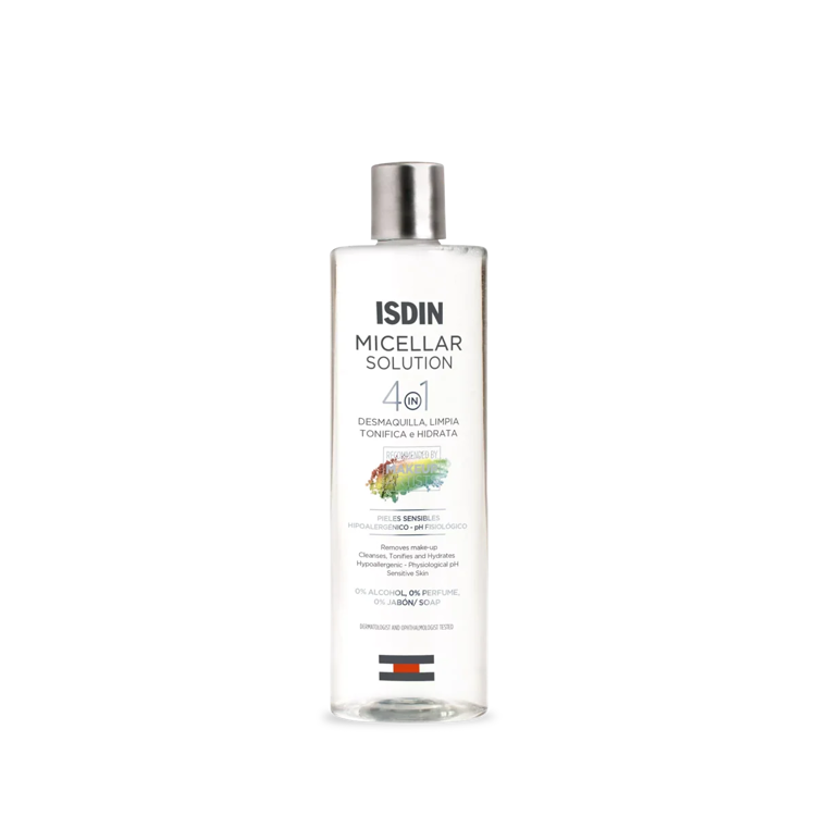 Imagen de Isdin Agua Solucion Micellar 4 En 1  400 ml