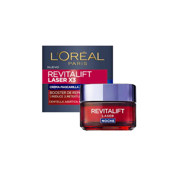 Imagen de L'Oréal Paris Crema Revitalift Laser x3 Noche 50 ml