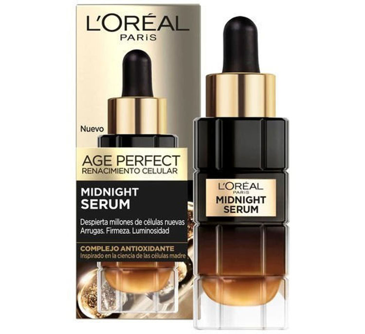 Imagen de L'Oréal París Midnight Sérum Renacimiento Celular con Complejo Antioxidante Age Perfect  30ml