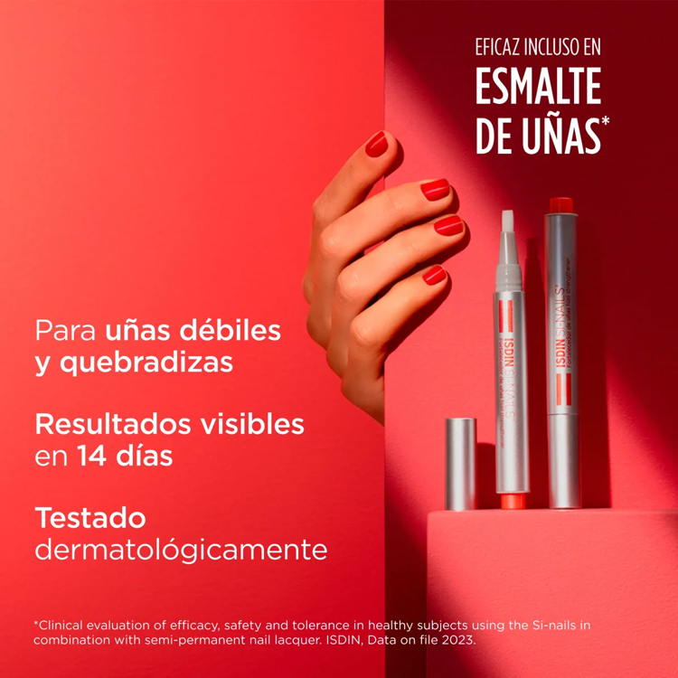 Imagen de Isdin Fortalecedor De Uñas Si Nails Varnish 2.5 Ml