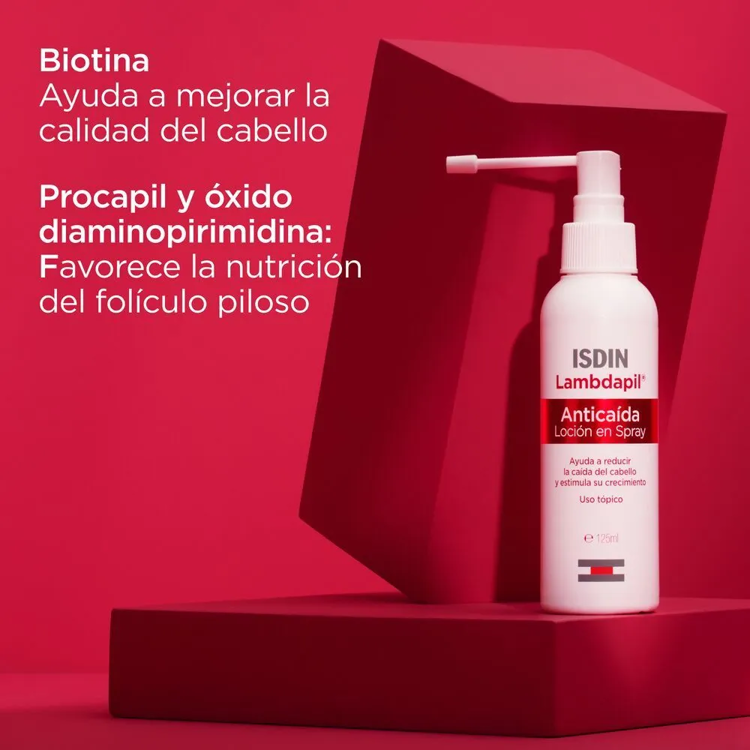 Imagen de Isdin Loción Anticaída En Spray Lambdapi  125 ml