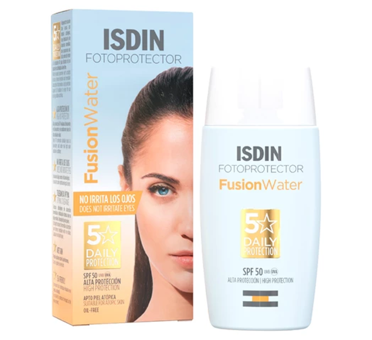 Imagen de Isdin Protector Solar Fusion Water Spf 50+ 50 ml