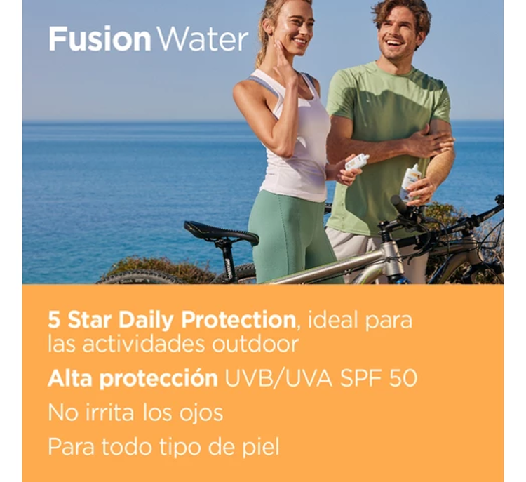 Imagen de Isdin Protector Solar Fusion Water Spf 50+ 50 ml