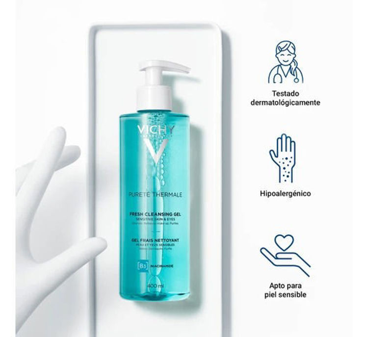 Imagen de Vichy Gel Limpiador Purete Thermal 400 ml