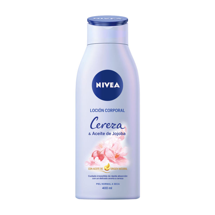 Imagen de Nivea Locion Corporal Cereza Y Aceite Jojoba 400 ml