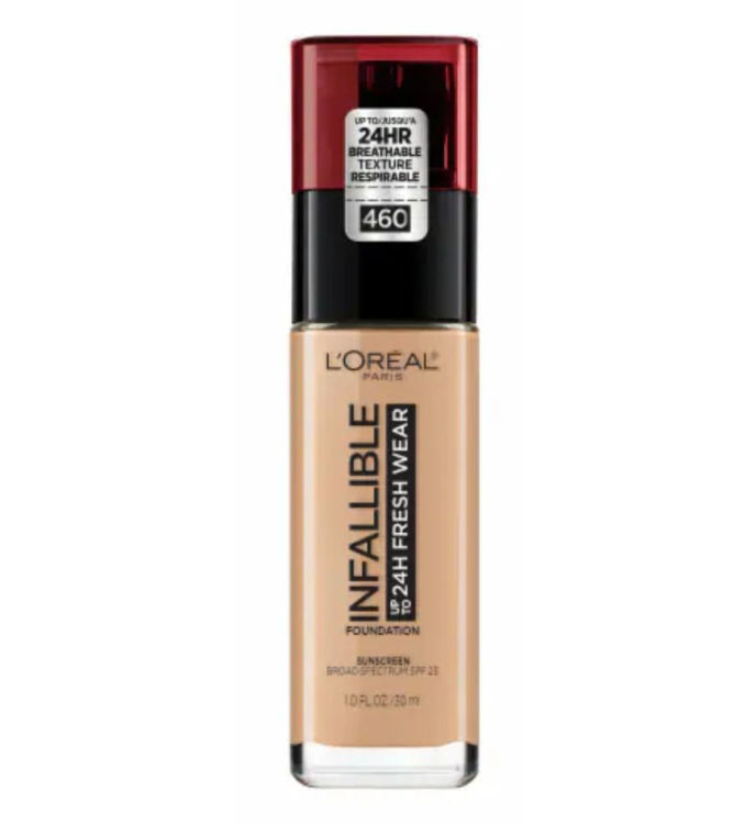 Imagen de L'Oréal Paris Base de Maquillaje Infallible Fresh Wear 24H  Golden Beige - 460