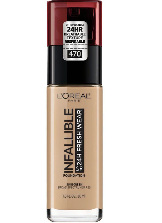Imagen de L'Oréal Paris Base de Maquillaje Infallible Fresh Wear 24H  Radiant Honey - 470