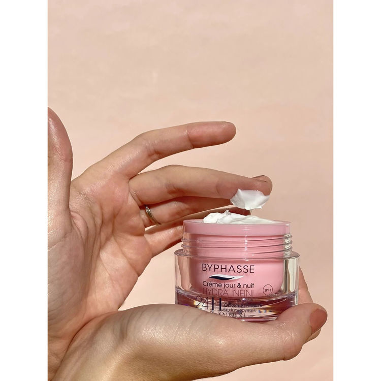 Imagen de Byphasse Crema Hidratante para Rostro Dia y Noche 24 horas  60 ml