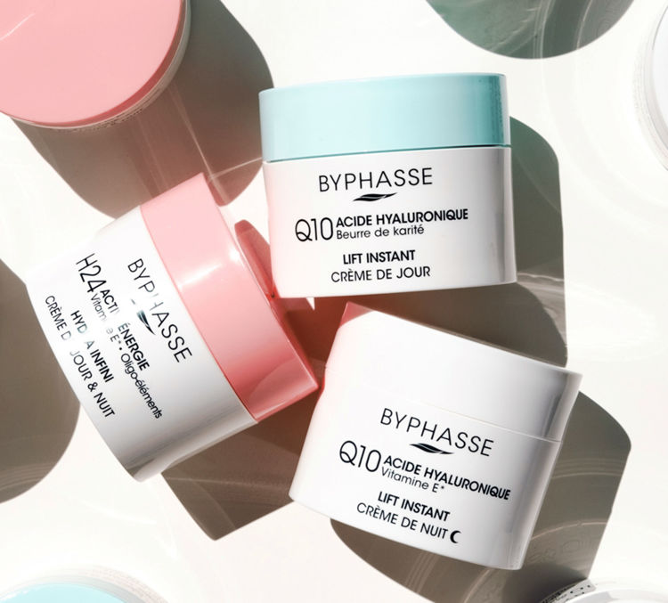 Imagen de Byphasse Crema Hidratante para Rostro Dia y Noche 24 horas  60 ml