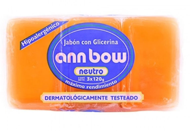 Imagen de Ann Bow Jabon Glicerina Neutro 3 X 2