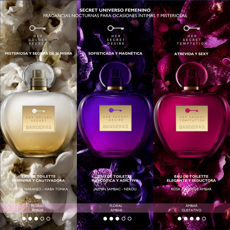 Imagen de Banderas Her Secret Temptation Perfume de Mujer 50 ml