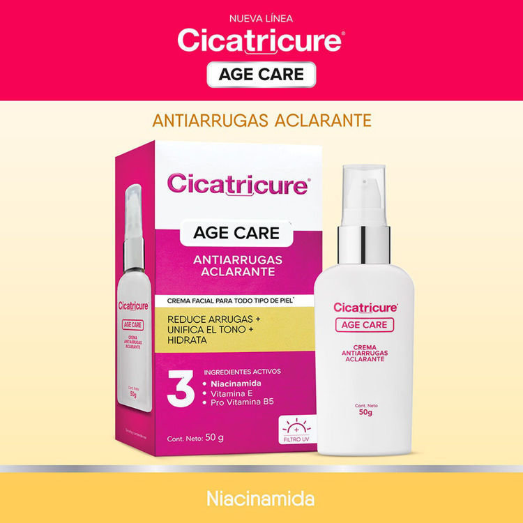 Imagen de Cicatricure Age Care Crema Antiarrugas Aclarante 50 gr