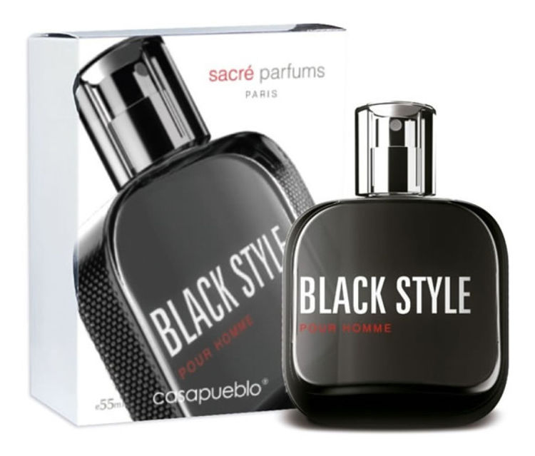 Imagen de Casapueblo Sacre Black Style Perfume de Hombre 55 ml