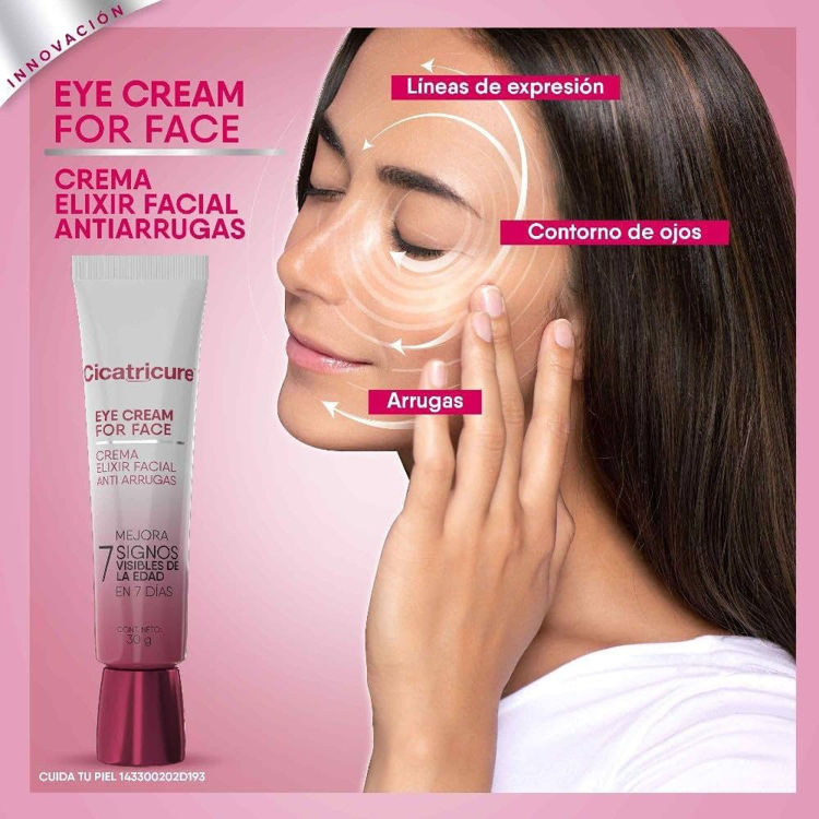 Imagen de Cicatricure Crema Elixir Facial  Anti-Arrugas Rostro y Ojos 30 gr