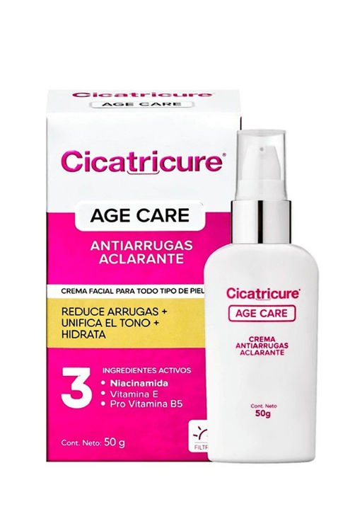 Imagen de Cicatricure Age Care Crema Antiarrugas Aclarante 50 gr