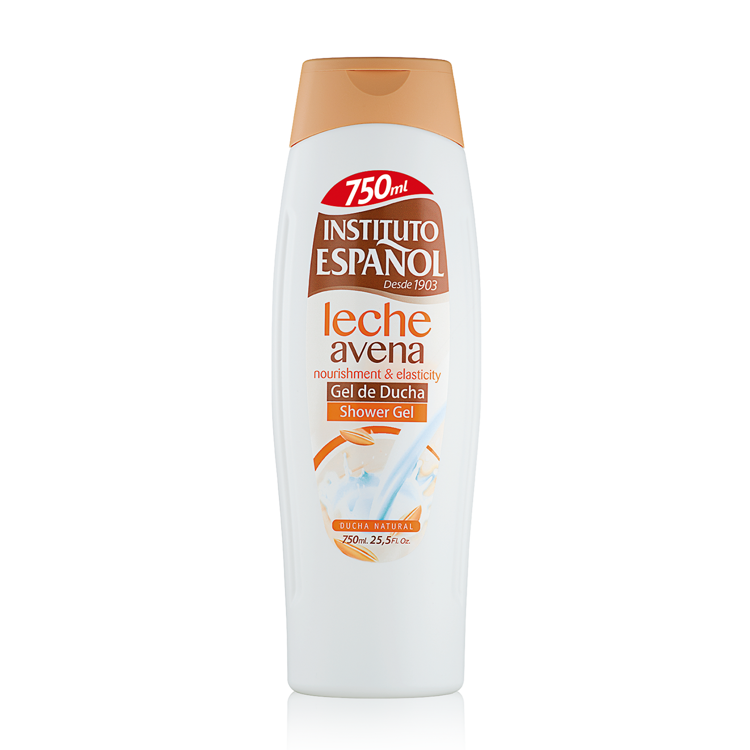 Imagen de Instituto Español Gel De Ducha Leche  y Avena  750 ml