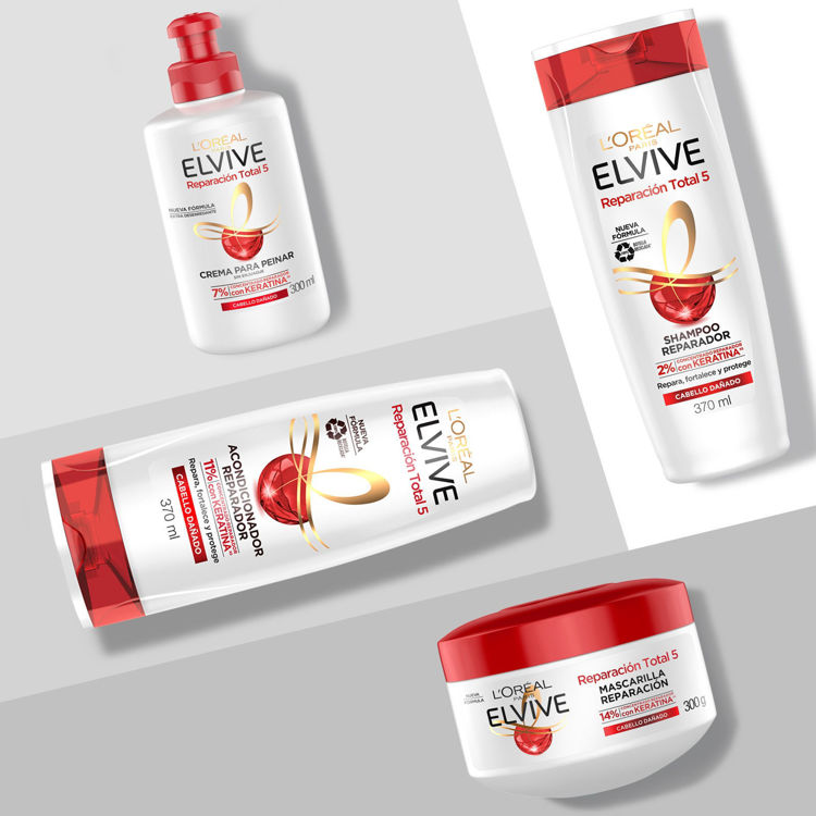 Imagen de L'Oréal Paris Baño De Crema Elvive Reparación Total 5  300 gr