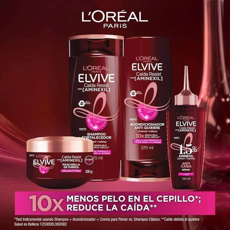 Imagen de L'Oréal Paris Elvive Crema Tratamiento Caida Resist con Aminexil  300 gr